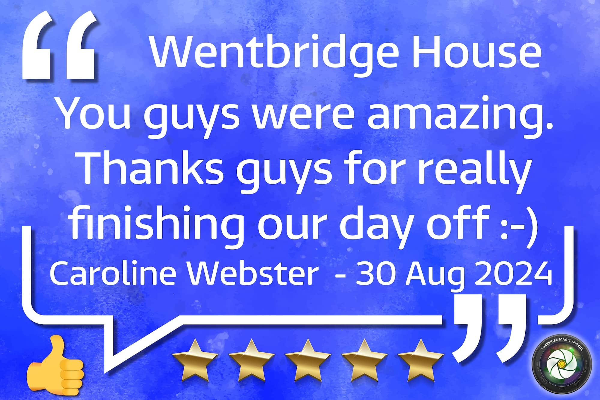 Caroline Webster Wentbridge House Wedding August 2024